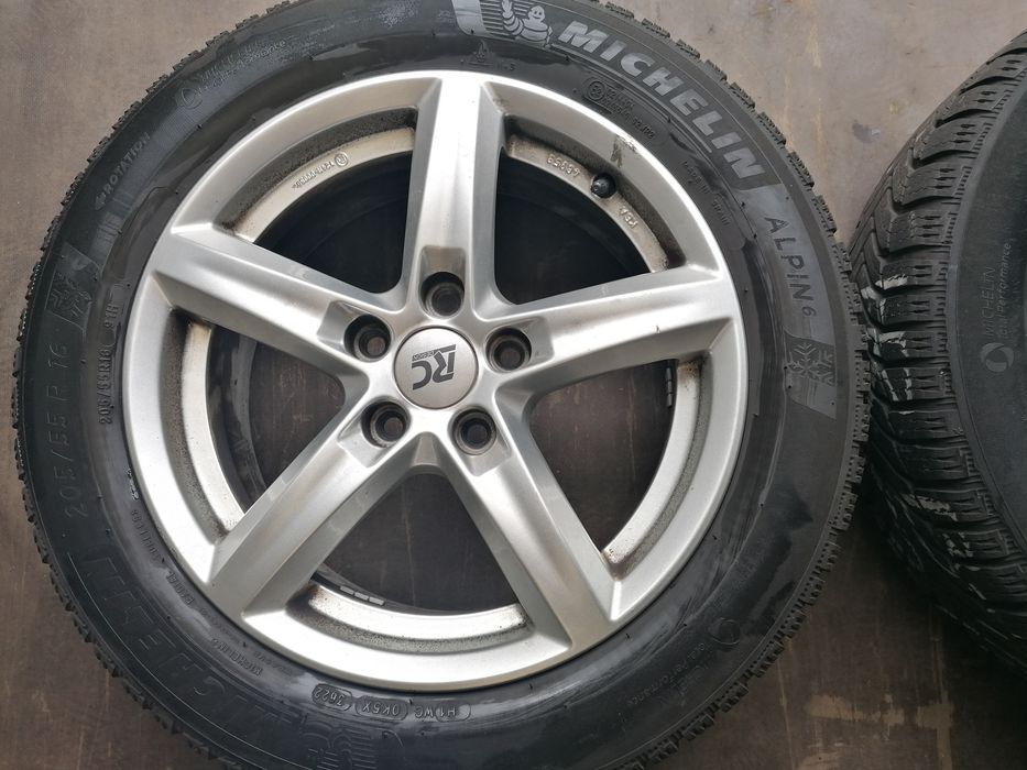 Диски в зборі R16 5x108 ET50 205 55 16 все сезонная Michelin