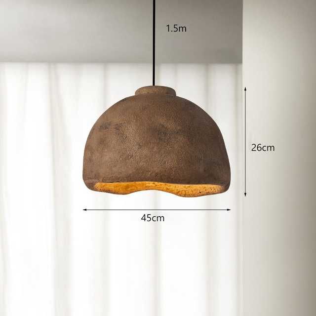 Lampa Wabi Sabi / Japandi / Boho