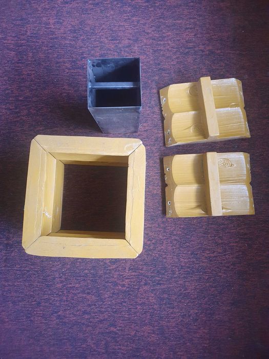 Форма Столб наборной Брус Форма стовп набірний Блок для паркану