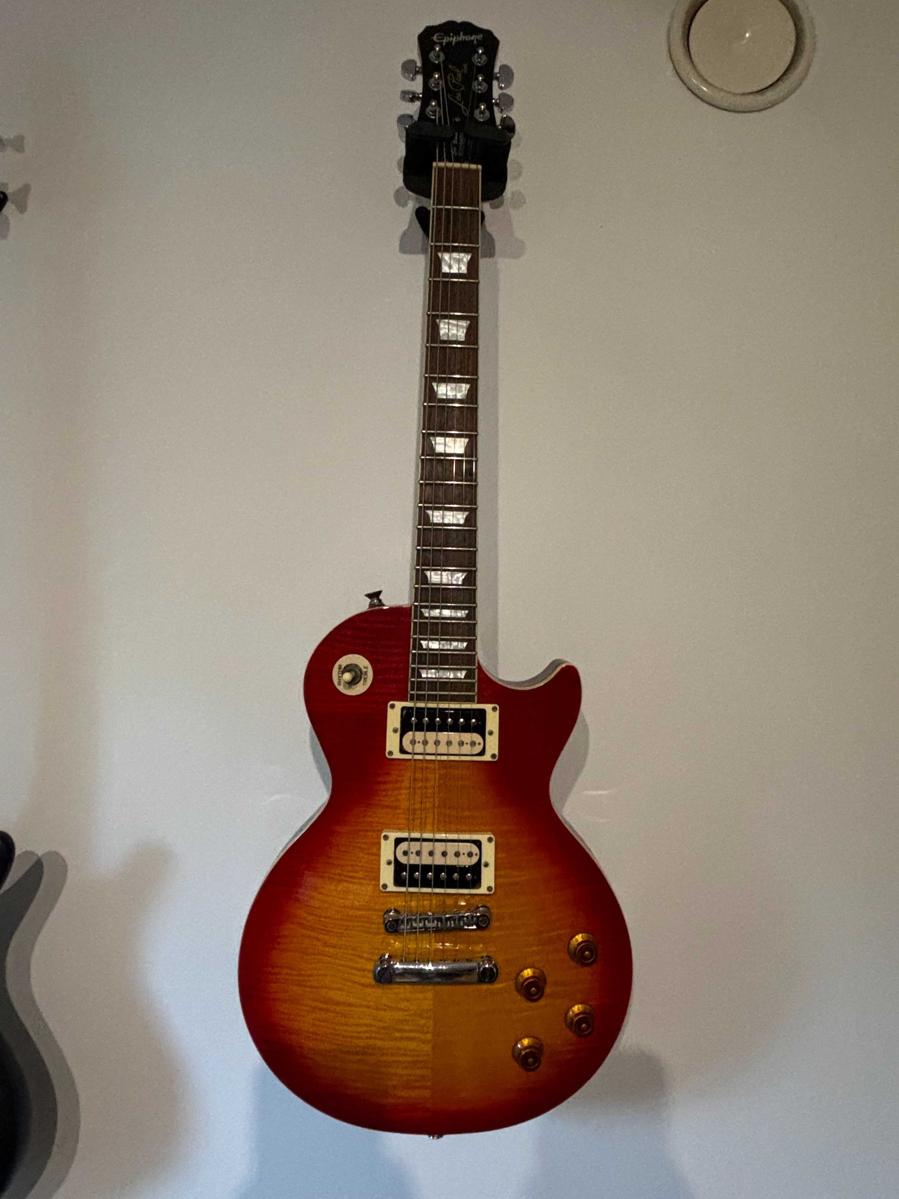 Epiphone Les Paul Standard 2007 z przetwornikami Gibson 500T Humbucker