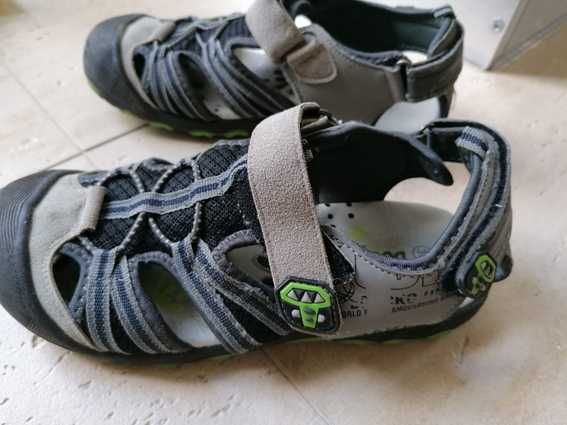 trekkingowe sandały 34