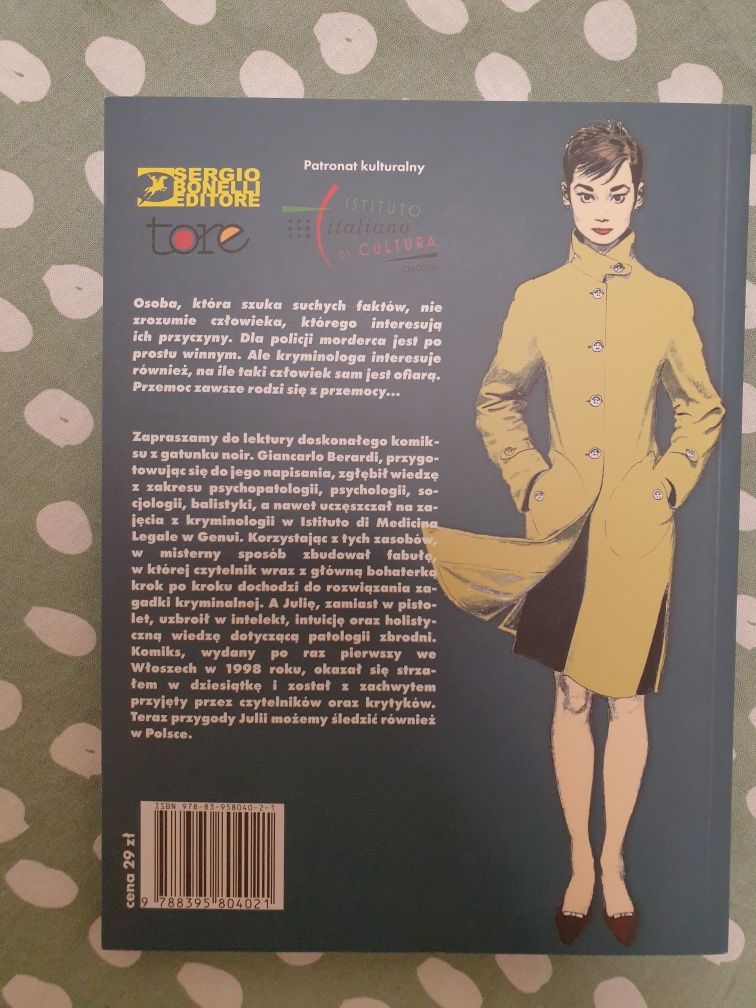 Julia Oczy Otchłani Tom 1 Giancarlo Bernard, Luca Vannini