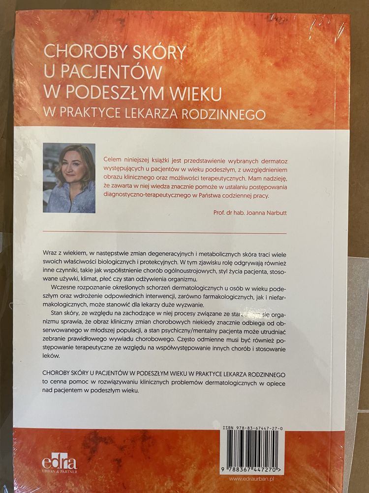 NOWA książka Prof. J. Narbutt Choroby skóry w praktyce lekarza POZ