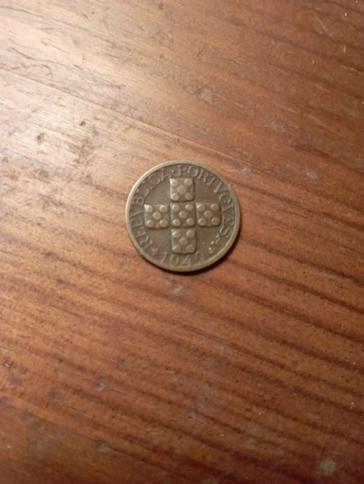 Moedas 20 centavos, Escudo português, bronze