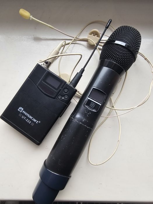 Zestaw bezprzewodowy Relacart ur-260d, mikrofony cyfrowe