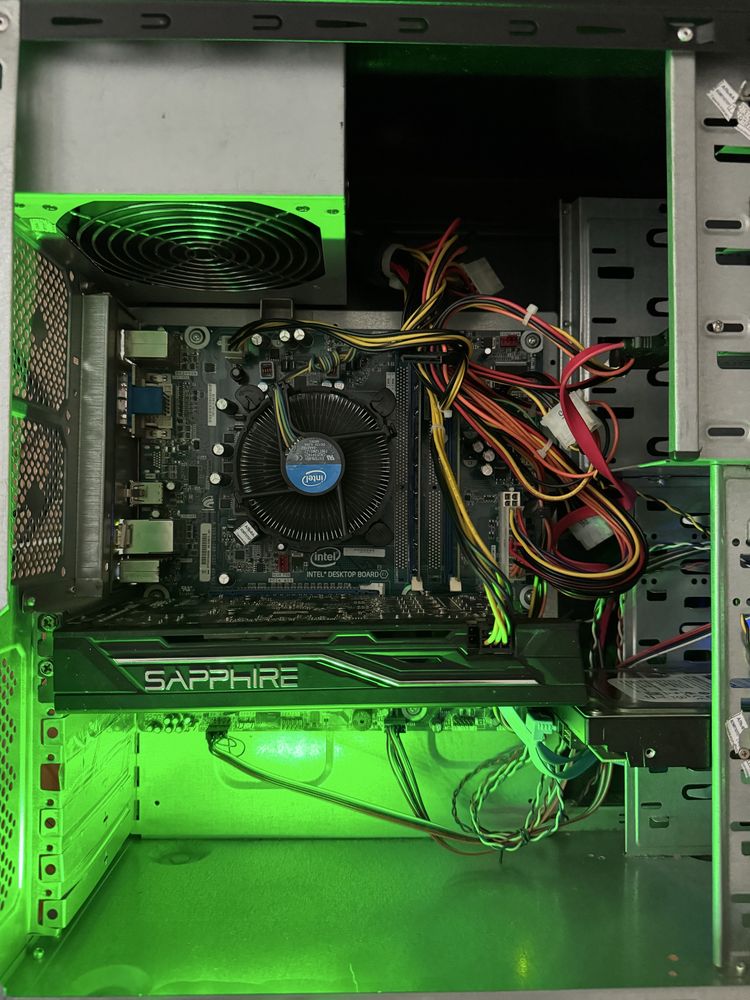 Игровой Системник I7-4770 8х3.1 /12ОЗУ/SSD128/hd500/Radeon Rx570-4Gb