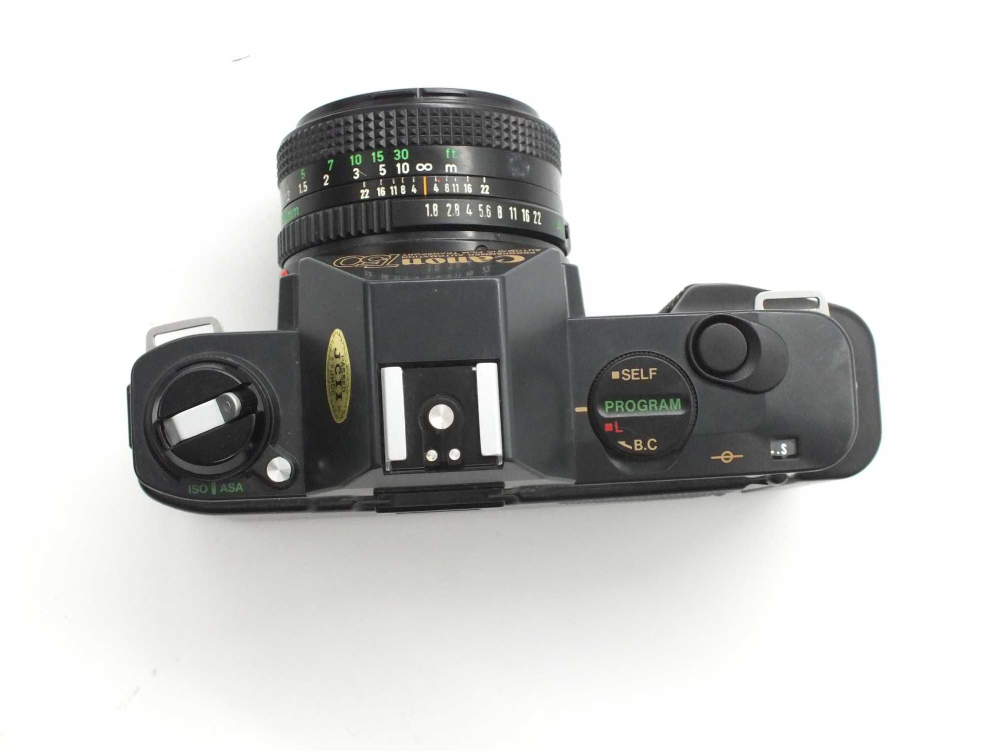 Canon T50 plus obiektyw canon FD 50mm f1,8