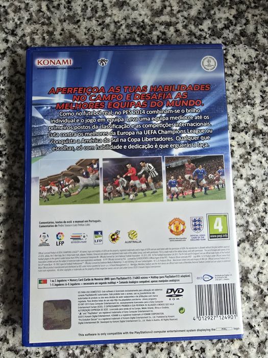 PES 2014 para PS2 – Jogo em bom estado