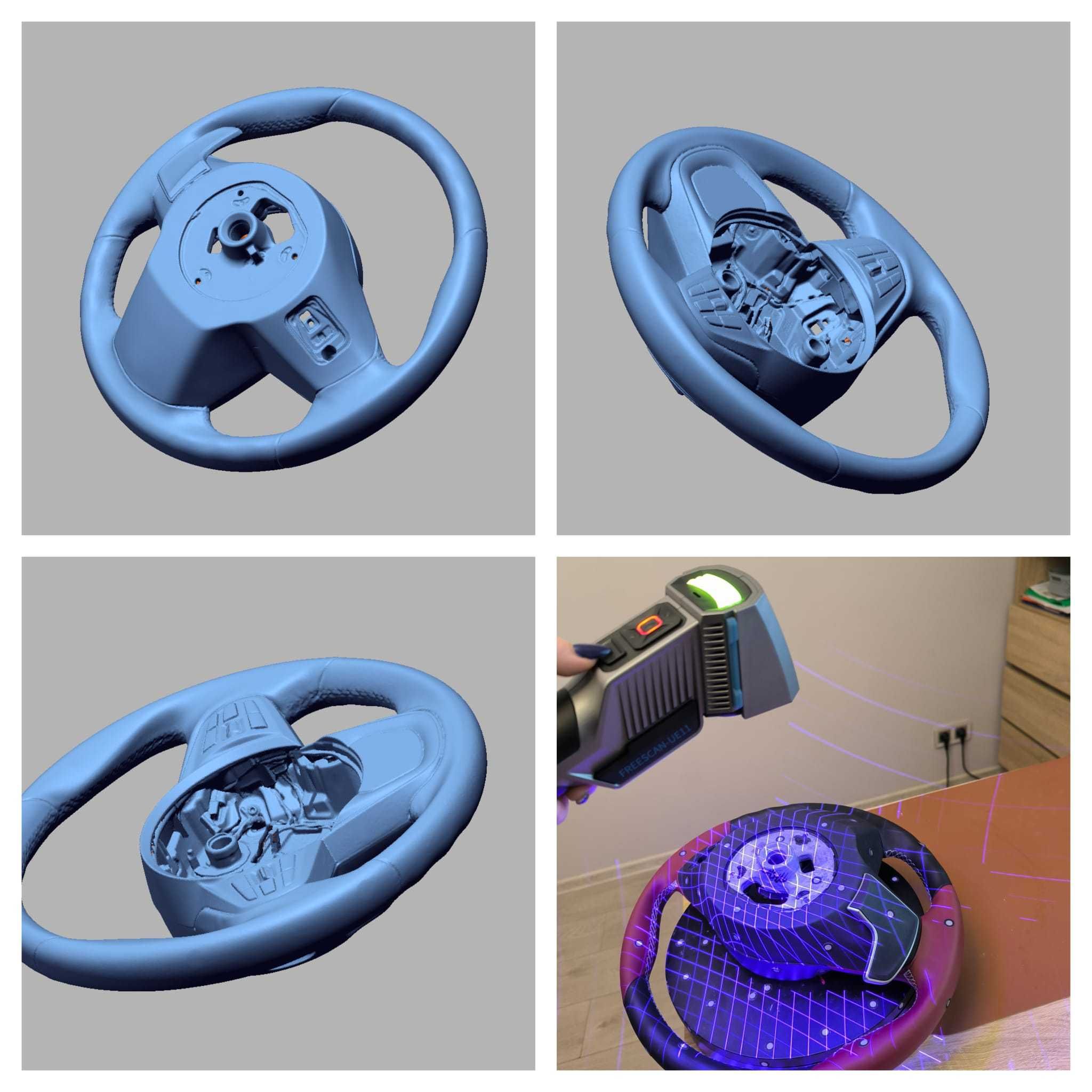 Profesjonalne skanowanie 3D dokładność 0.02 mm skaner drukarka projekt