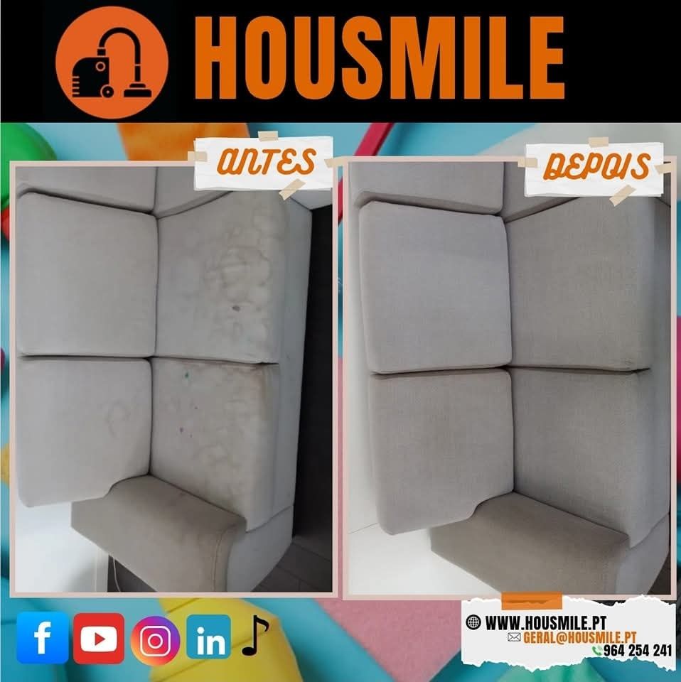 Limpeza estofos ao domicílio