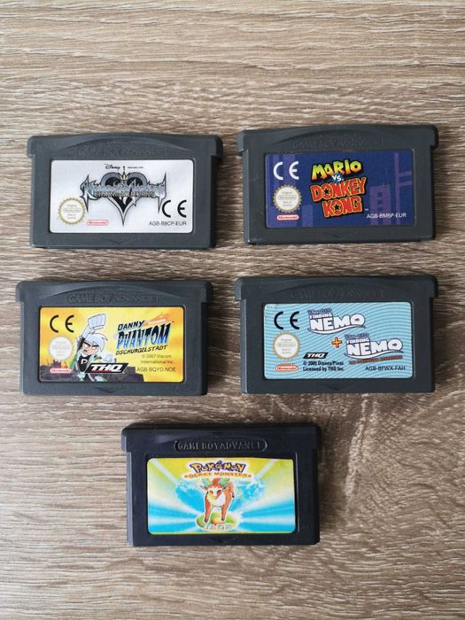 Kingdom Hearts + 4 jogos para Gameboy Advance