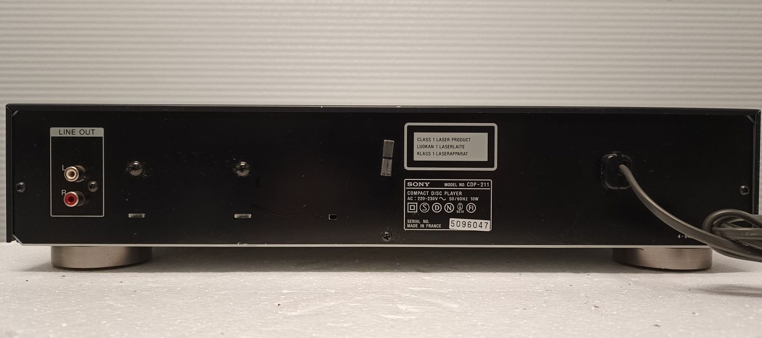 SONY CDP-211 odtwarzacz CD player.