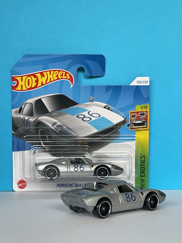 Hot Wheels Porsche 904 Carrera GTS - NOVO, ORIGINAL e RARO