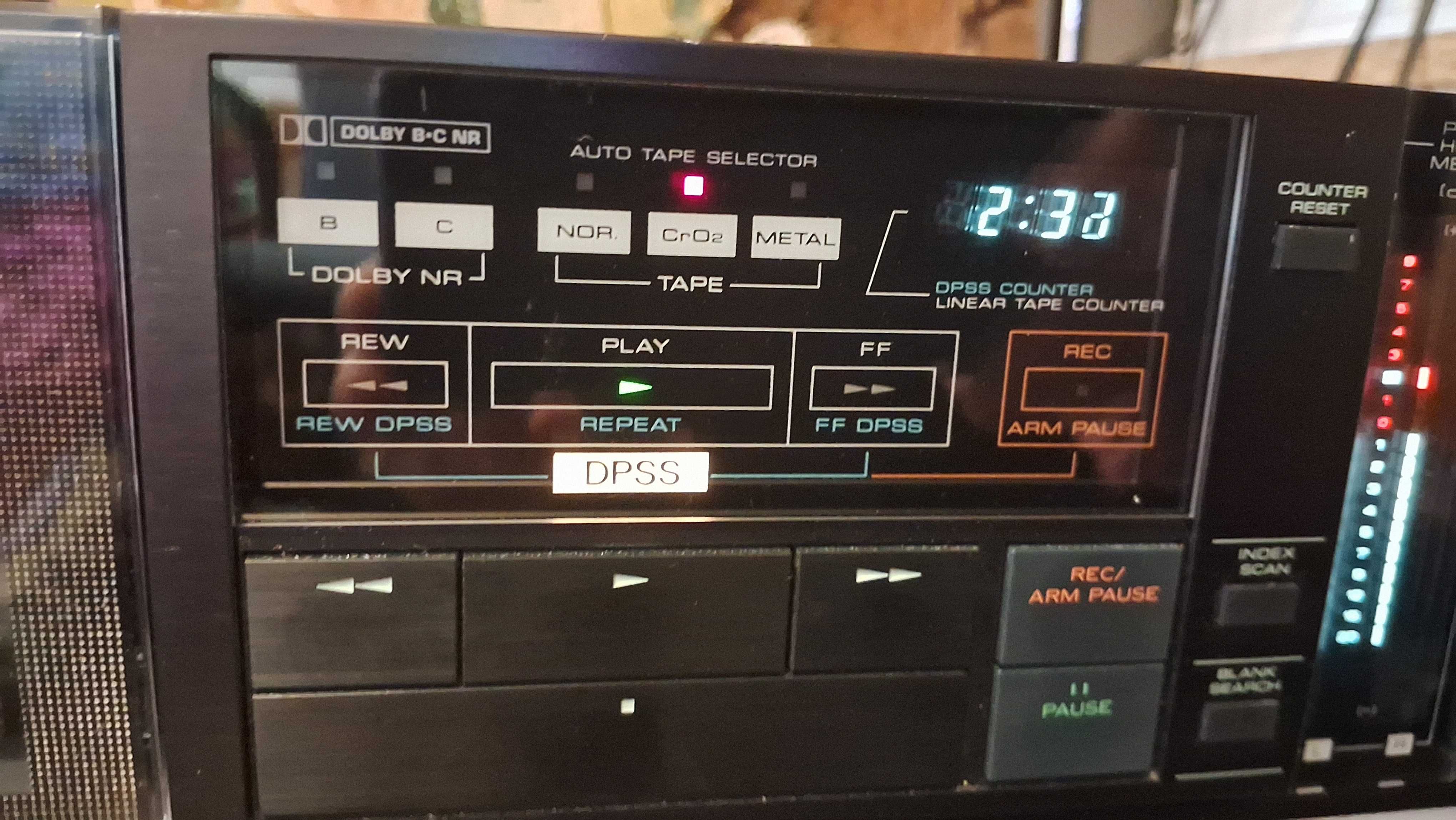 Kenwood KX-880B Stereo Cassette Deck касетна дека