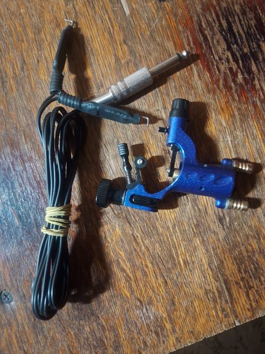 Роторна тату машинка Rotary Machine Blue