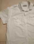 Camisa Homem branca Pull& Bear