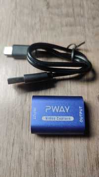 Karta przechwytywania video HDMI na USB 2.0 PWAY PW-CH2C