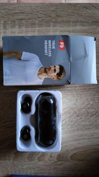 Słuchawki bezprzewodowe douszne bluetooth