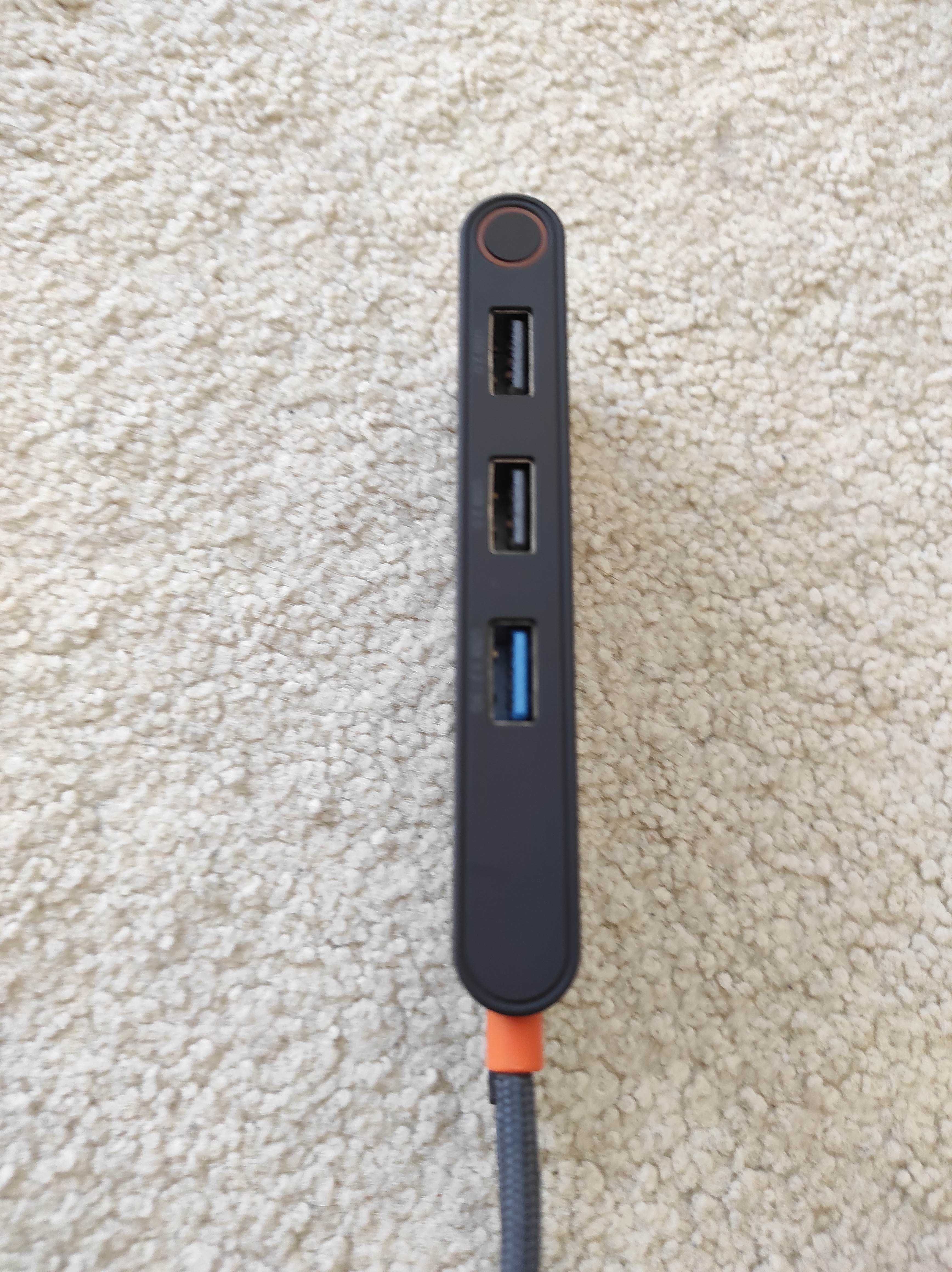 Stacja dokująca NOVOO RM6F 6W1 adapter HUB USB C HDMI 4K PRO DUAL