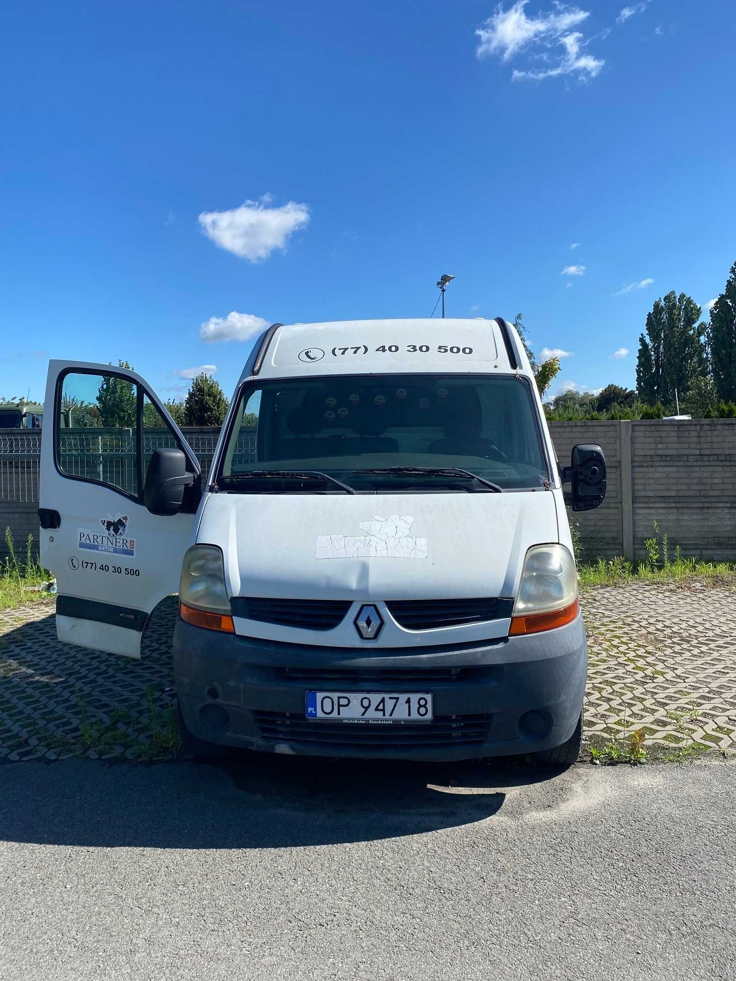 Renault Master 2.5 dci 2007 rok, Faktura VAT