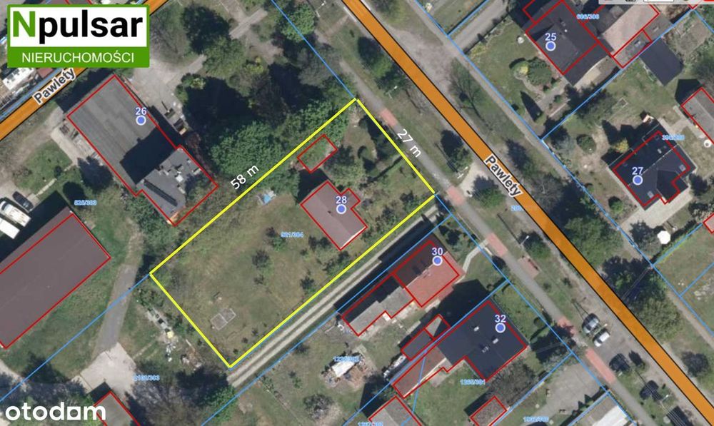 Działka budowlana z budynkiem do wyburzenia - Suchy Bór