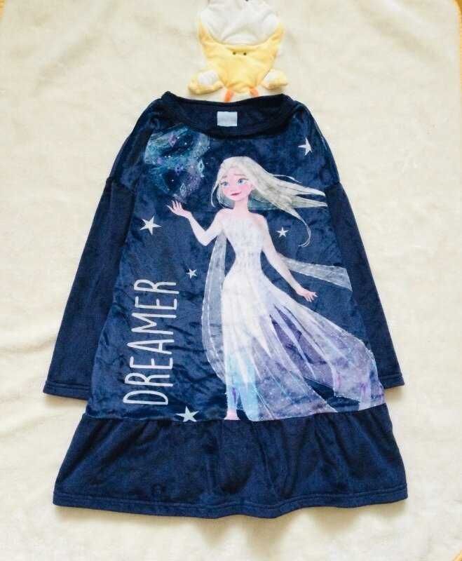 Два розміри 6 і 7 рок. Disney Frozen Холодне Серце велюрова тепла