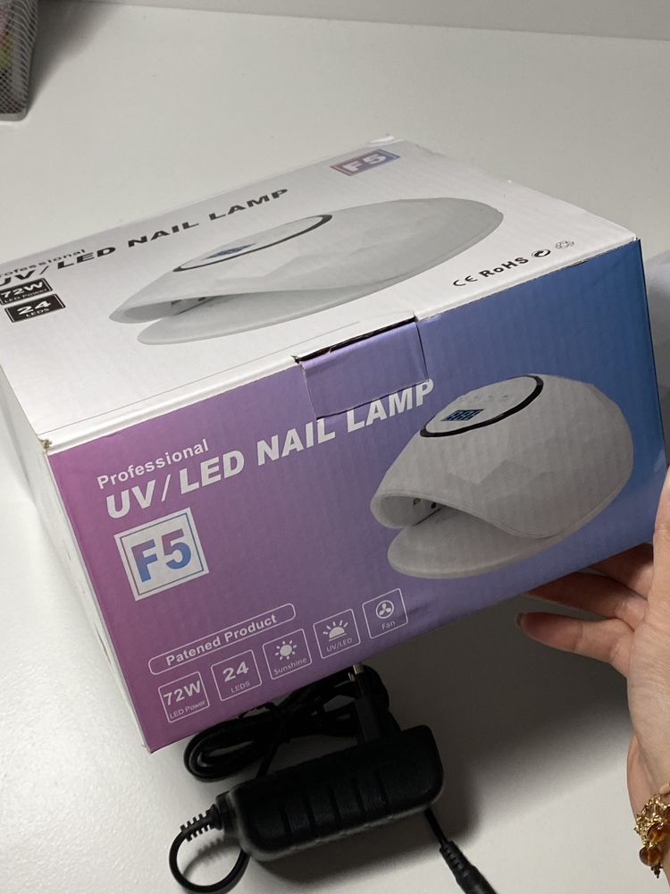 Catalisador F5 UV/LED para unhas gel