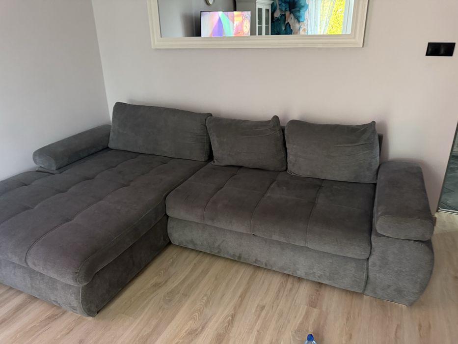 Kanapa z funkcja spania i pojemnikiem na posciel  160x220