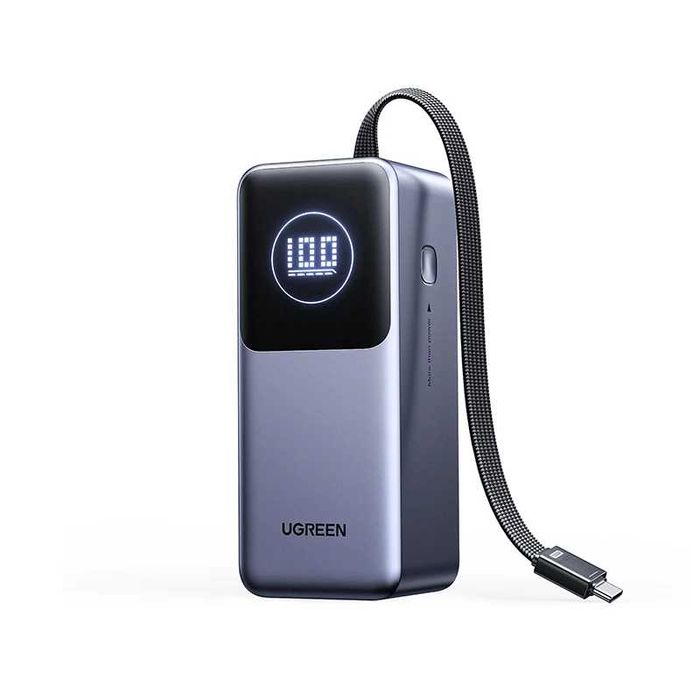 Повербанк UGREEN Nexode 130W, 20000 мАг (наскрізна зарядка)