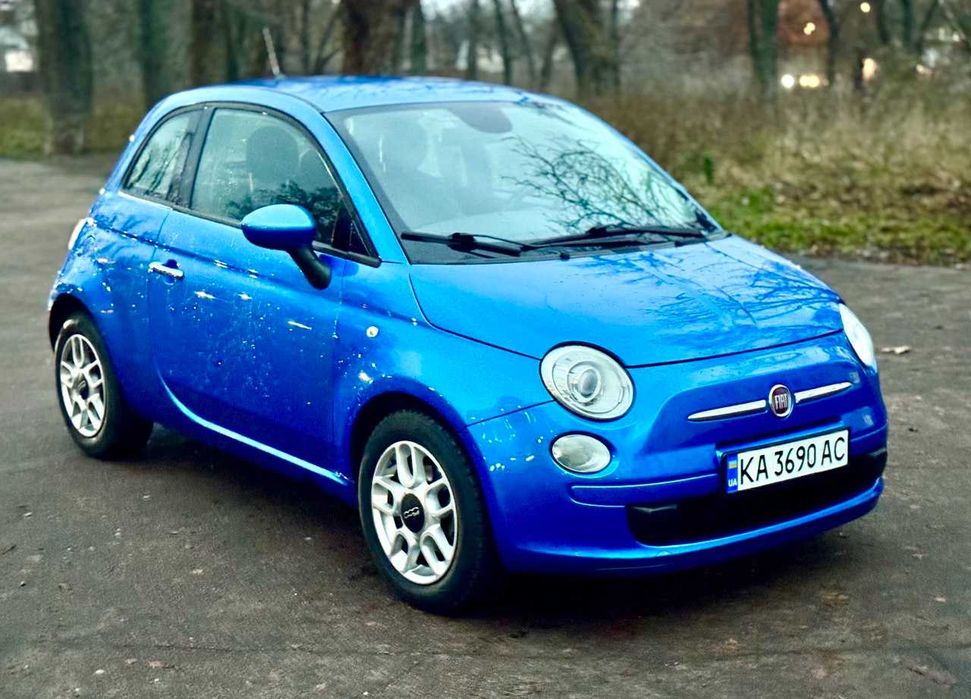 Fiat 500 Pop 2015 Blue 1.4L автомат