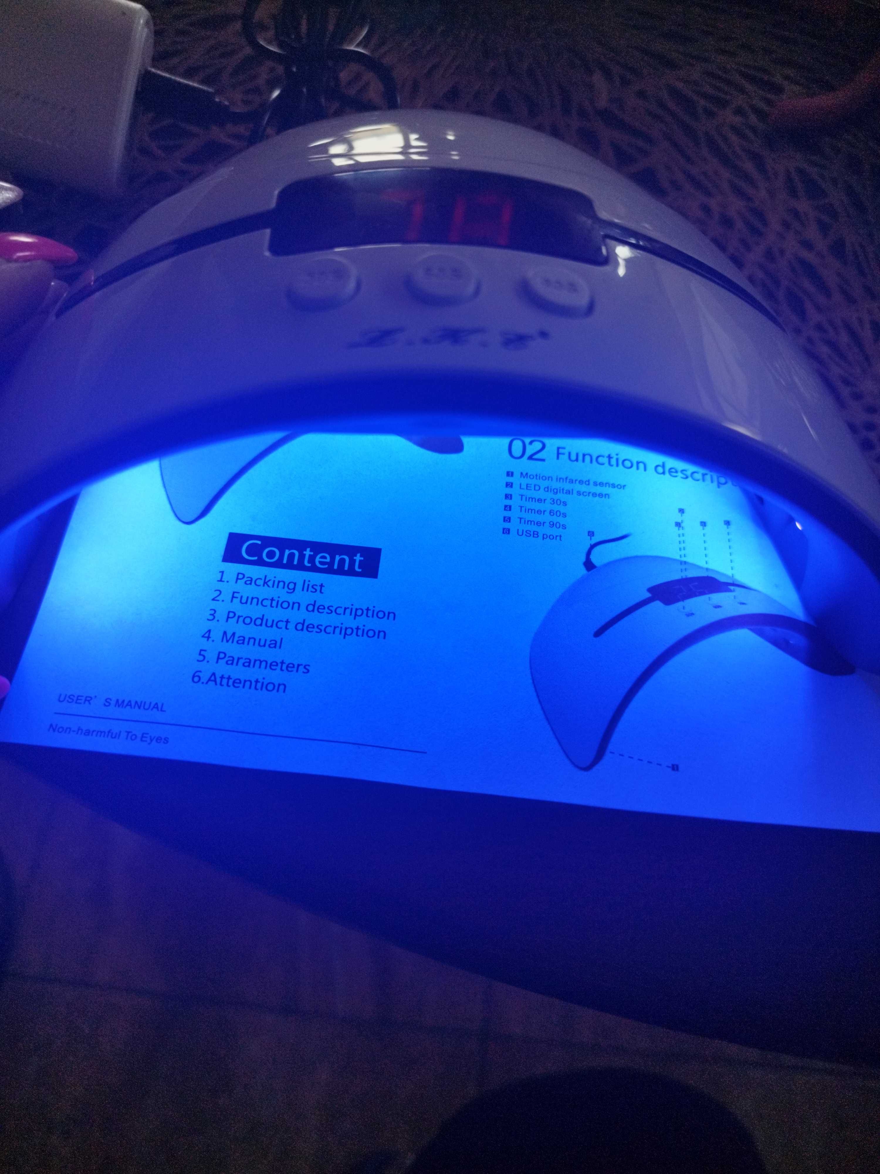 Lampa LED do paznokci