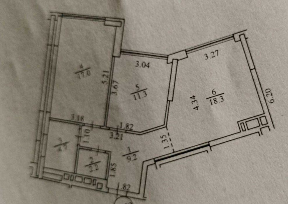 єОселя! Продаж 2к квартири 63 м2 ЖК Діброва парк Подільський
