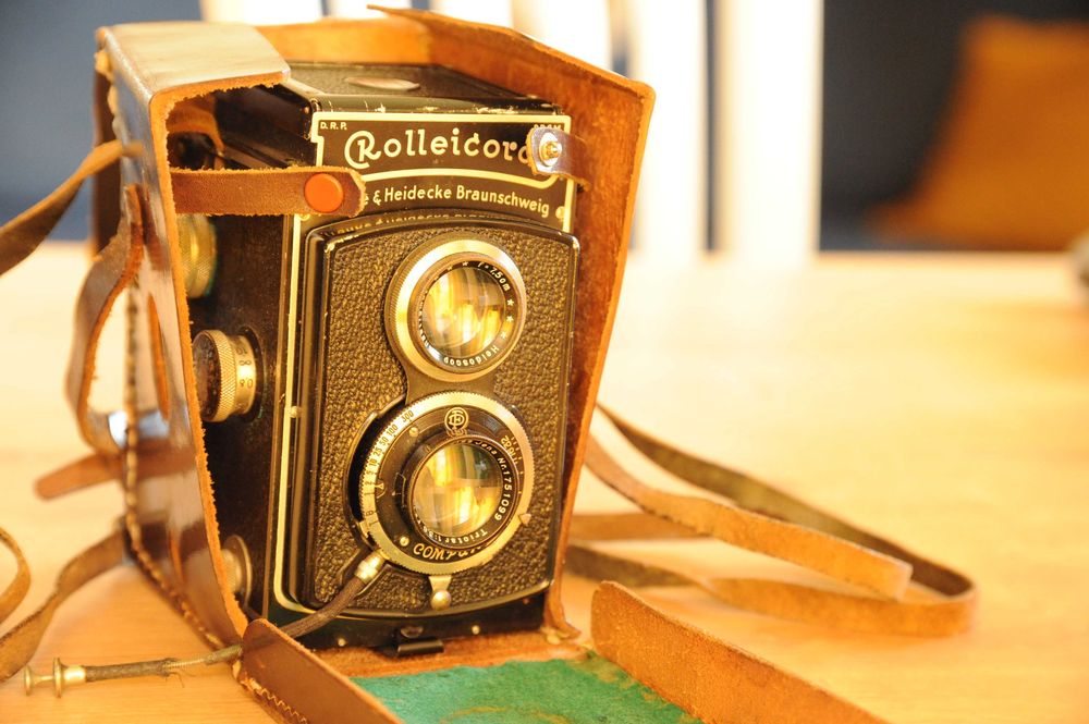 Rolleicord - ob, Triotar- sprawny w futerale