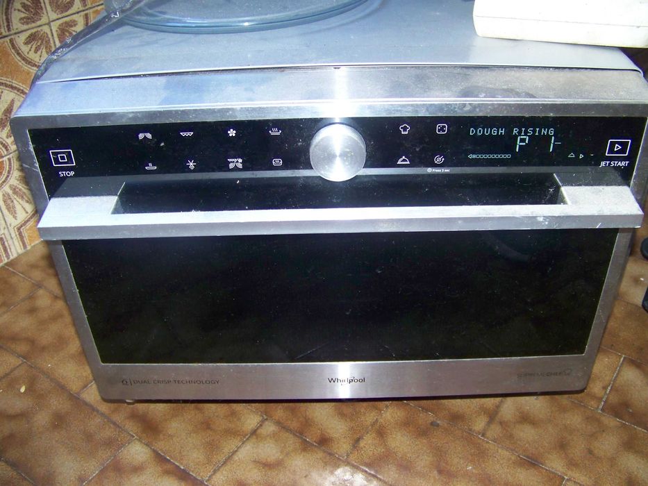 microondas e forno supremechef da Whirlpool