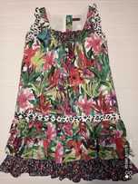 Vestido de menina CATIMINI motivos florais