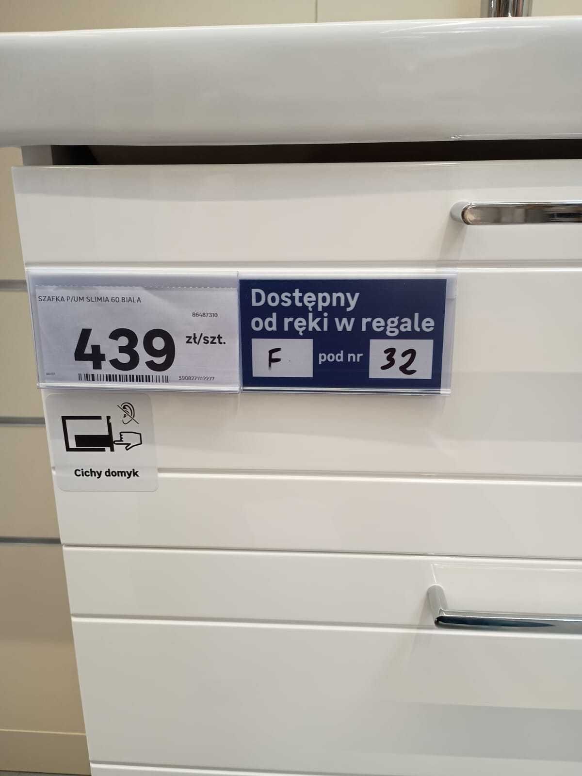 Umywalka łazienkowa z szafką
