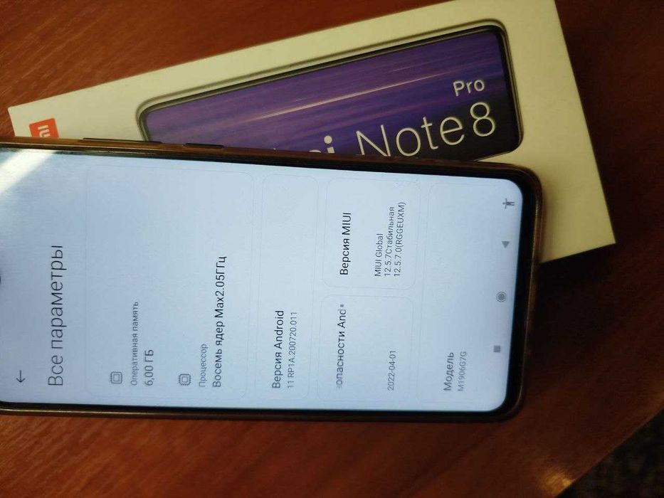 Xiomi Хиоми Редми нот 8 про 6/128
