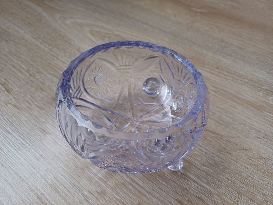 Miseczka kryształowa PRL