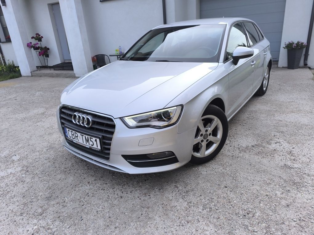 Audi A3 8V 1.4 TSI  na pasku- 2013- Super Stan, NiskiPrzebieg!