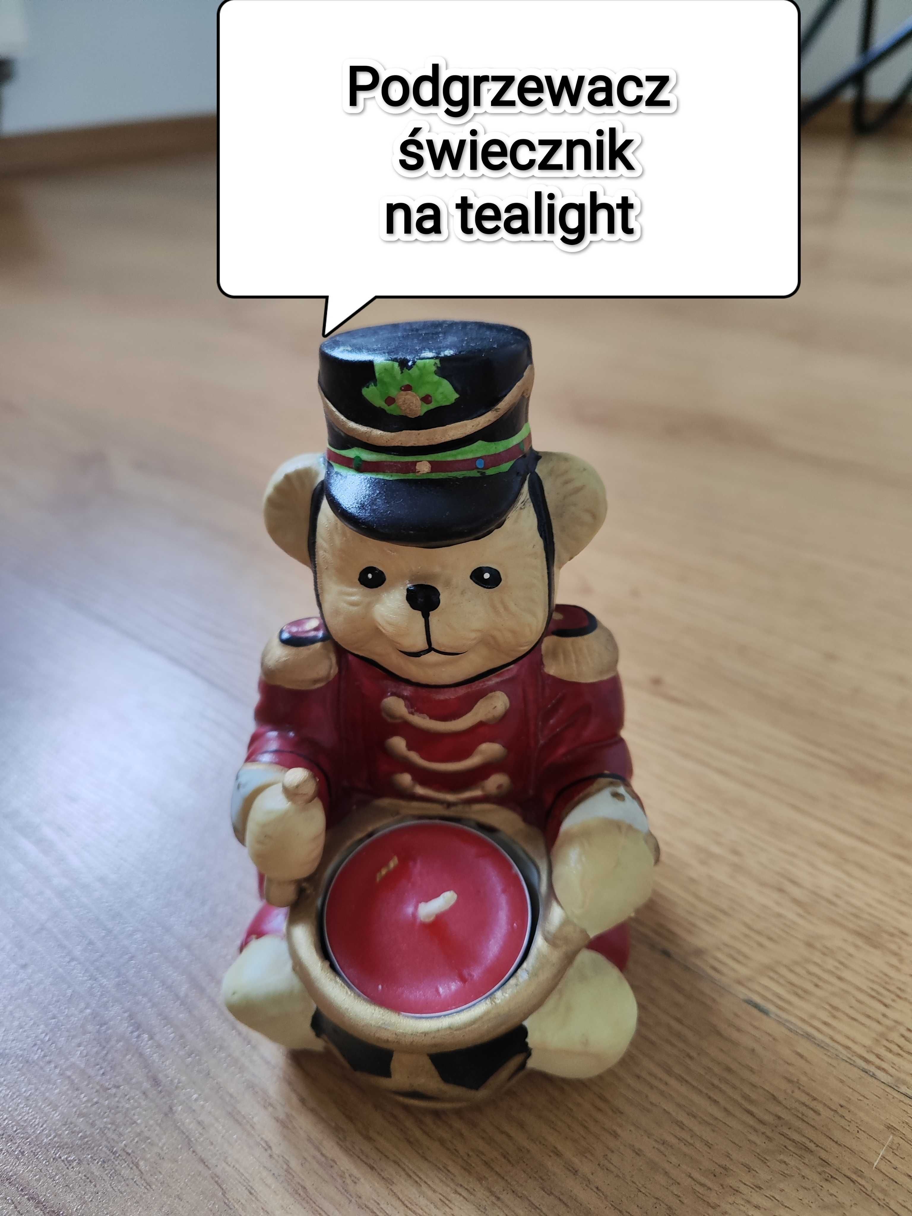 Świecznik - Podgrzewacz na tealight miś