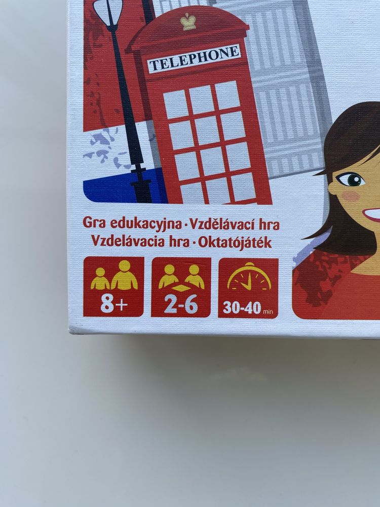 gra planszowa English Play And Learn