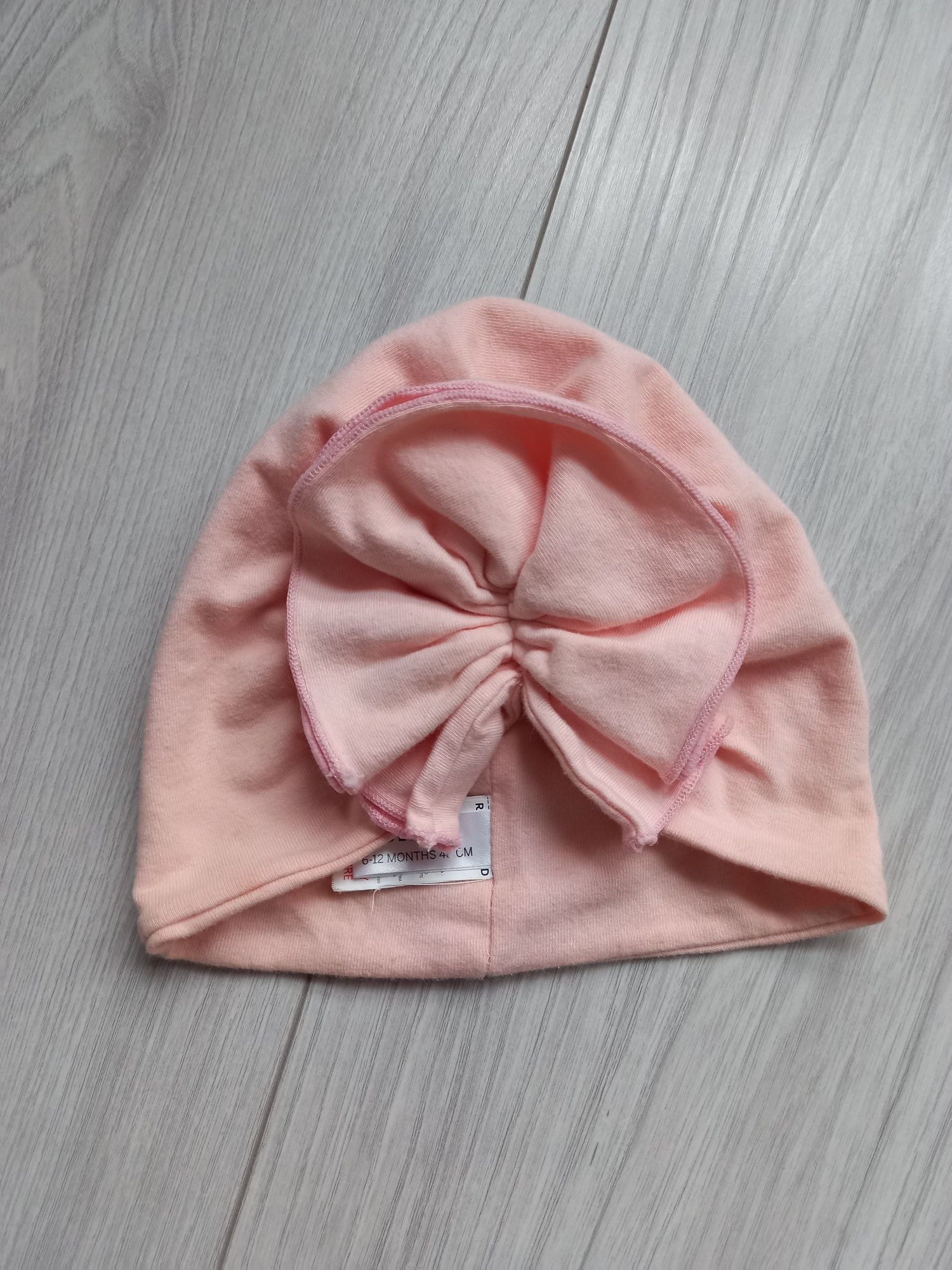 czapka turban dla dziewczynki 12-24 m