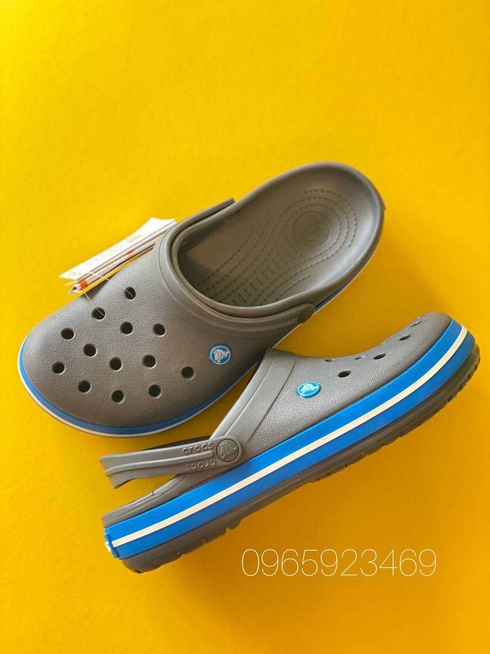 Купить Білосніжні крокс оригінал Crocs Crocband Clog 36-45 Джибітси