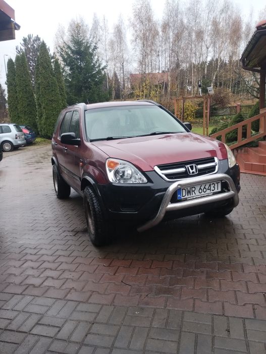 Honda CR-V II lift 2'' nowe opony AT. Zamiana
