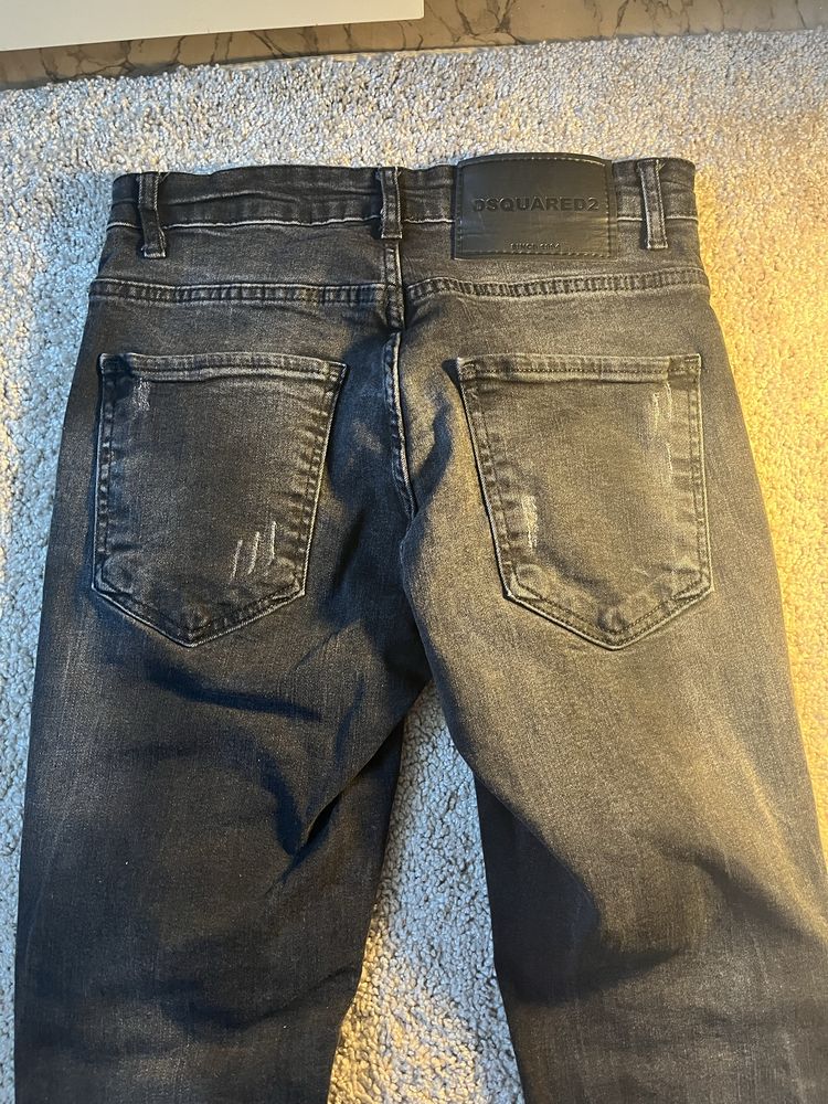джинсы slim fit dsquared2
