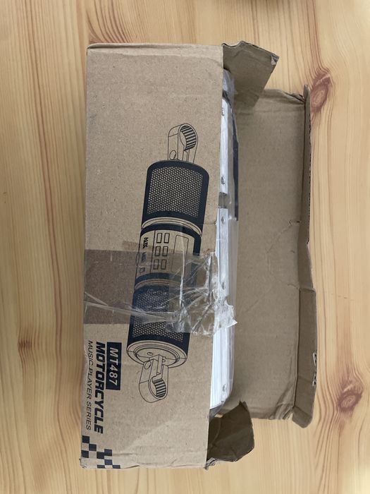 Glośnik. Glosnik na rower. Glosnik na motocykl.