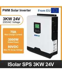 Гібридний Інвертор Easun Power 3KW 24V 3000W новий.