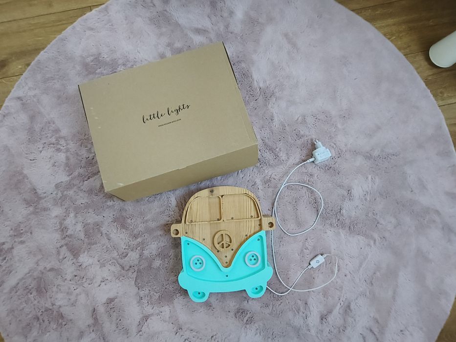 Lampka little lights van turkusowy
