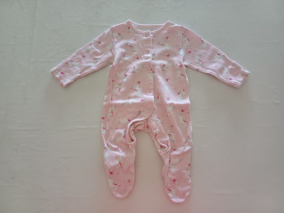 Lote de peças de roupa para bebé menina 1 mês