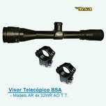 Miras Telescópica BSA classe AR 4x32 e 2-7x32 - tubo 26mm - novas